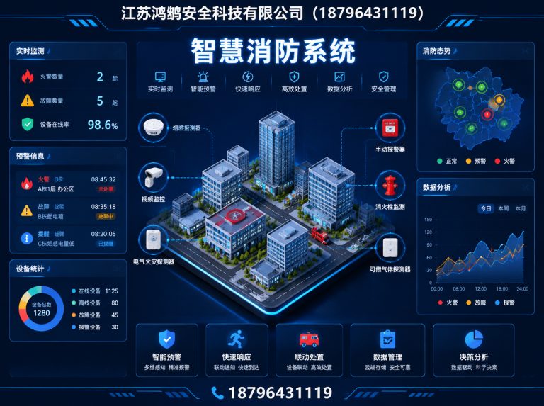 和田智慧消防系统展示图